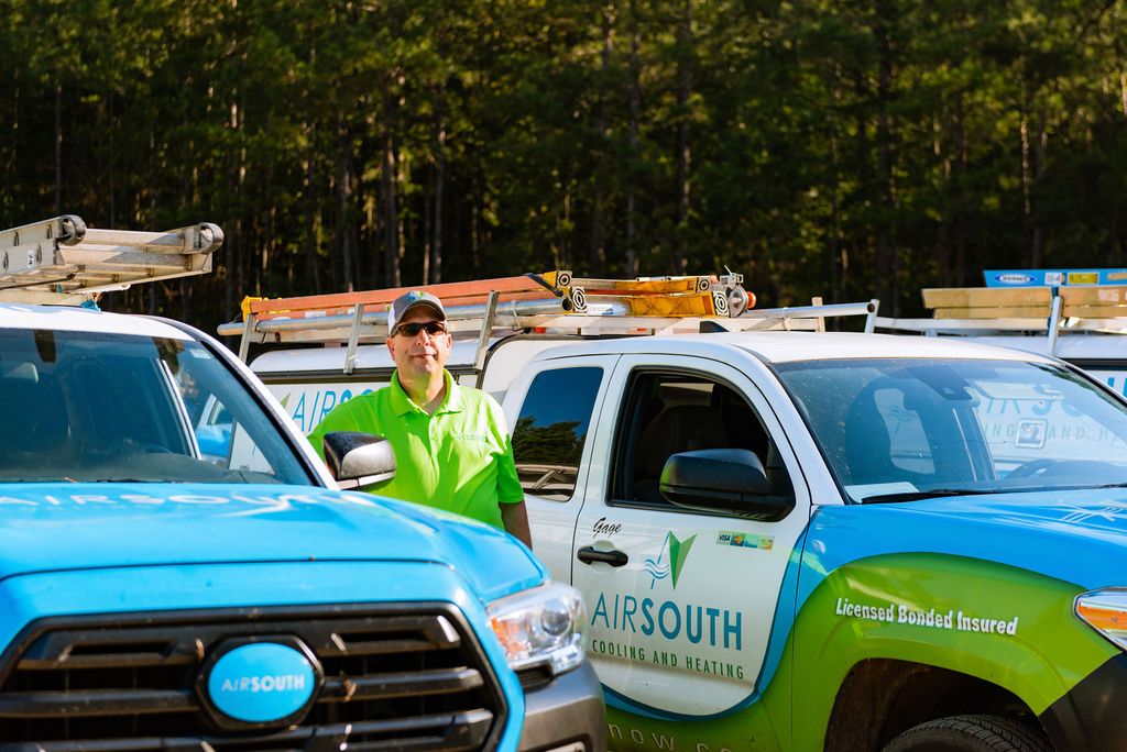 AirSouth Technicians and Truck