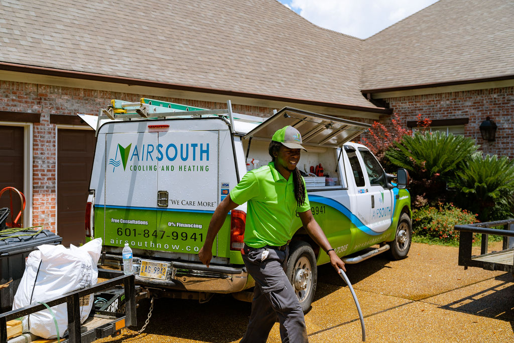 AirSouth Technicians at Job Site